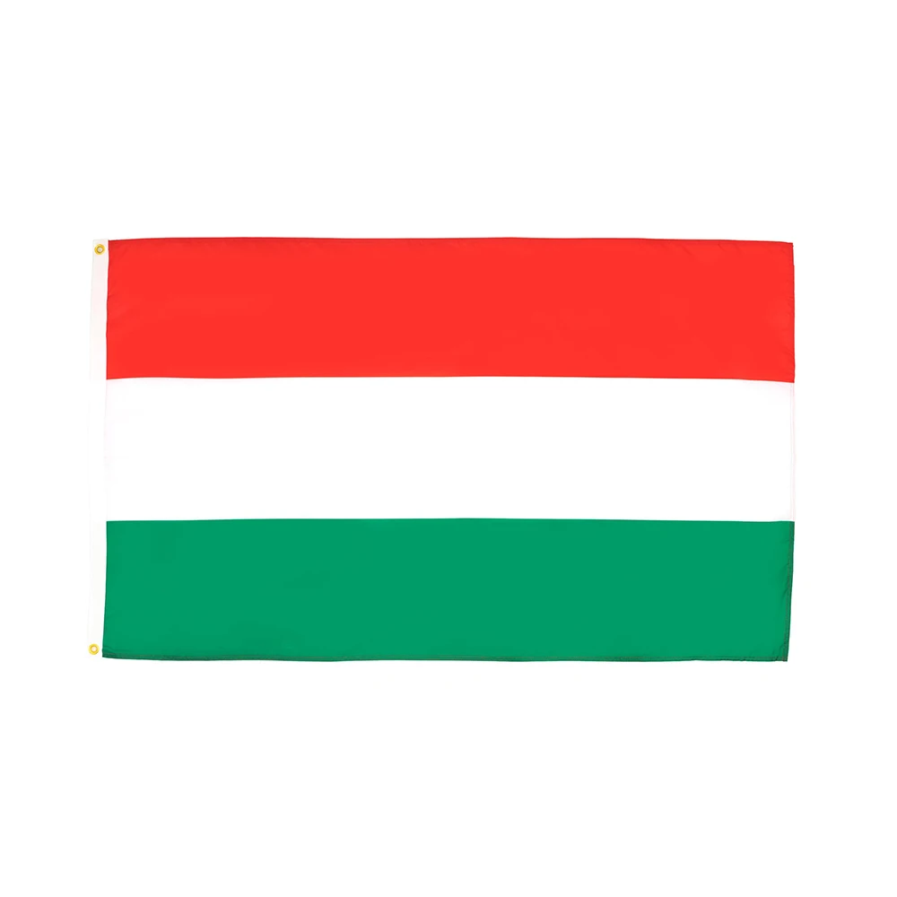 Euro 2024 Hot Selling 100% Durable Polyester 90x150cm customize 3x5 ft Flag Hungary Flag Of Hungary