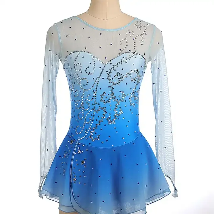 Gymnastics Leotard For Girls Biketards Sparkly Dance Practice Wear Ballet Unitard With Shorts Quick Dry One-Piece Outfits