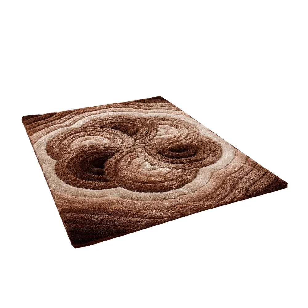 100%polyester custom handmade woven rug 3d polyester shaggy carpet and rug for living room and Hotel