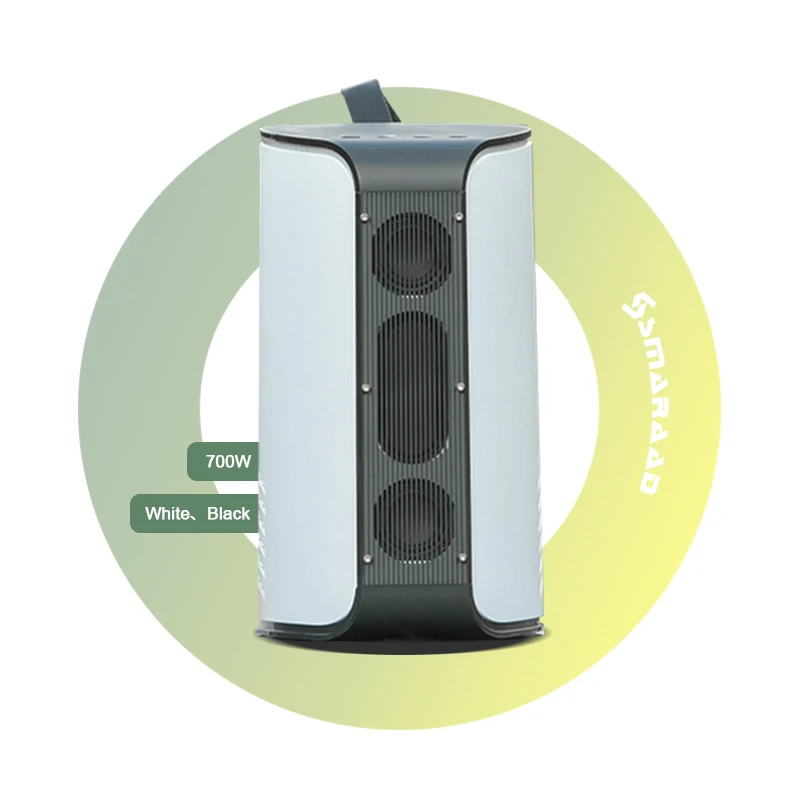 700W Outdoor Portable Power Station With Smart Bluetooth FM Music Speaker Emergency Battery Backup Camping
