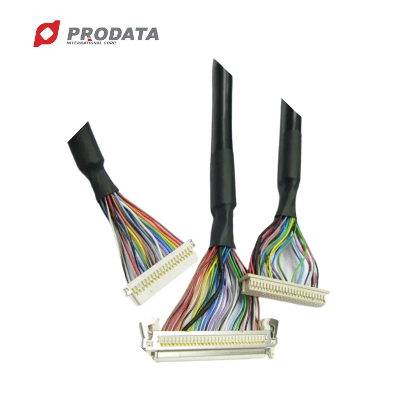 Custom ROHS Compliant AWG32-48 LVDS Cable Assembly