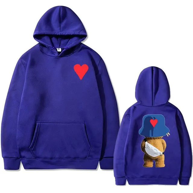 Multi-color Blank Hoodies Pullover Sweatshirt With Custom Logo with a child hoody and beautiful design