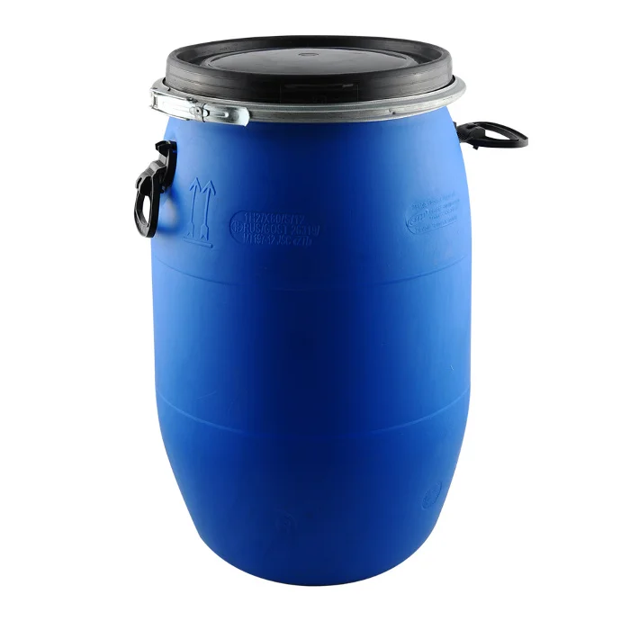 hdpe food grade drums 60l plastic container with lid