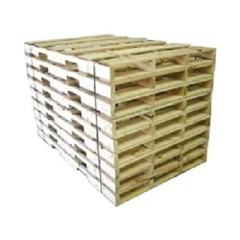 WOOD PALLET logistic transport pallet cheap solid wood heat treatment fumigating pallet EURO standard 4-way CP3