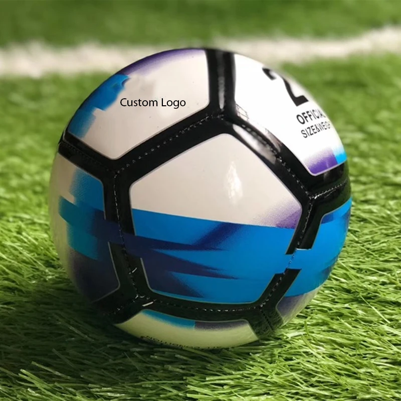 Professional Sports Team Playing Custom Logo Soccer Ball Machine Stitched High Quality Football Soccer Ball