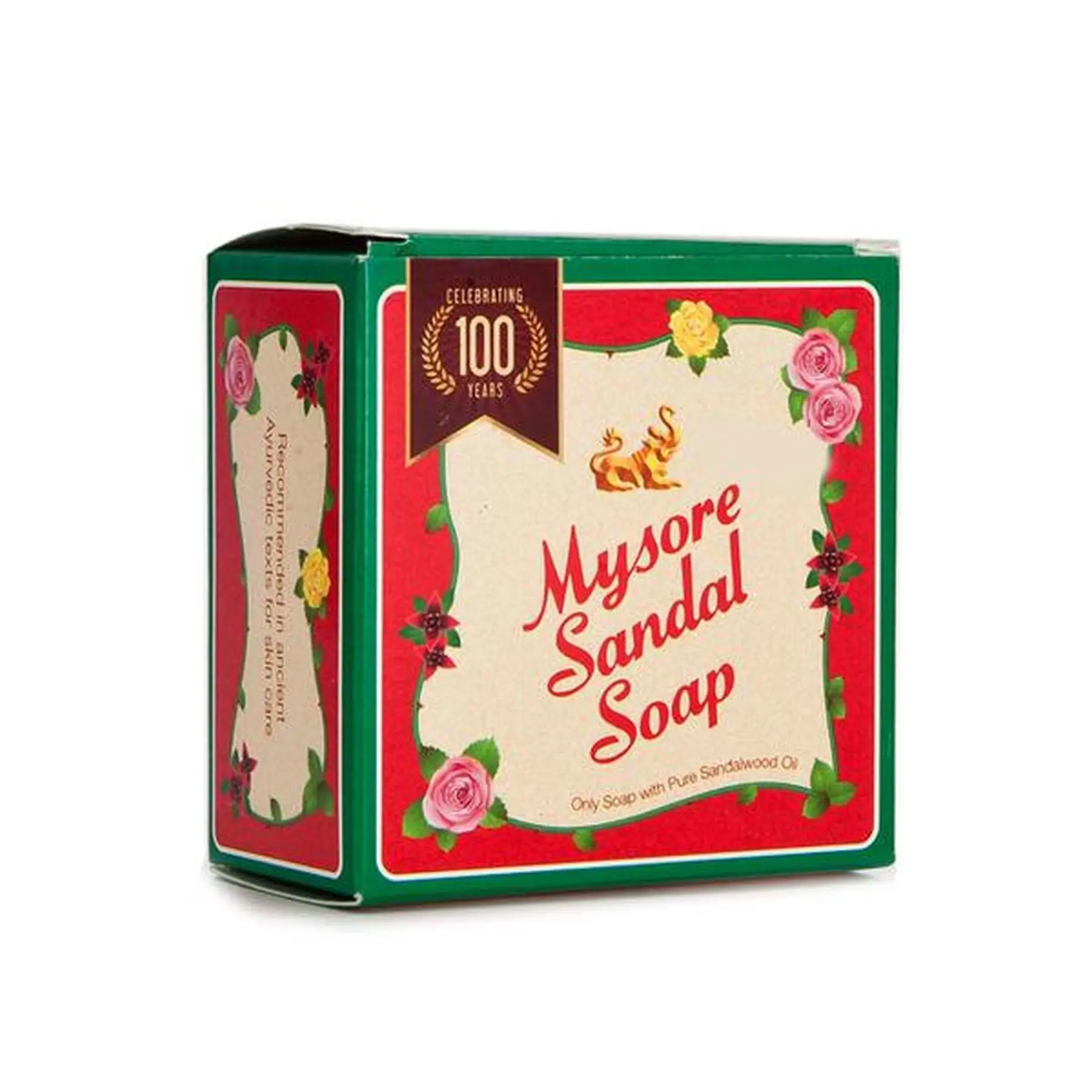 75 gm Mysore Sandal Soap : Soap with sandalwood oil