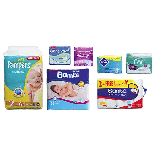 PE personal care  Hygienic Packaging Diapers bag