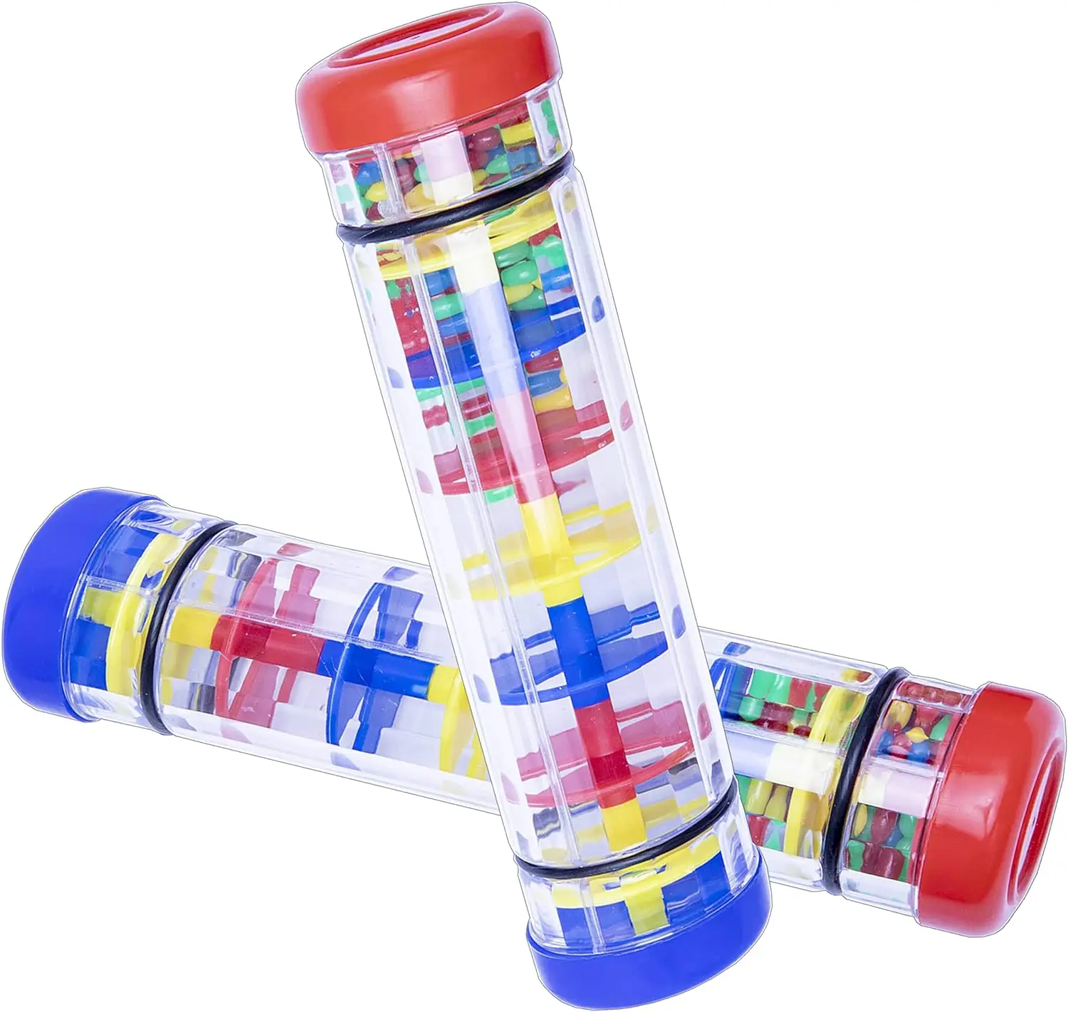 Plastic Percussion Shaker Rain Stick Music Sensory Instrument Sound Of Rain Toy