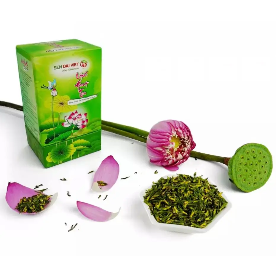 Competitive price low MOQ high quality Vietnam 100% heart lotus OEM service top products selling tea wholesale Lotus Heart Tea