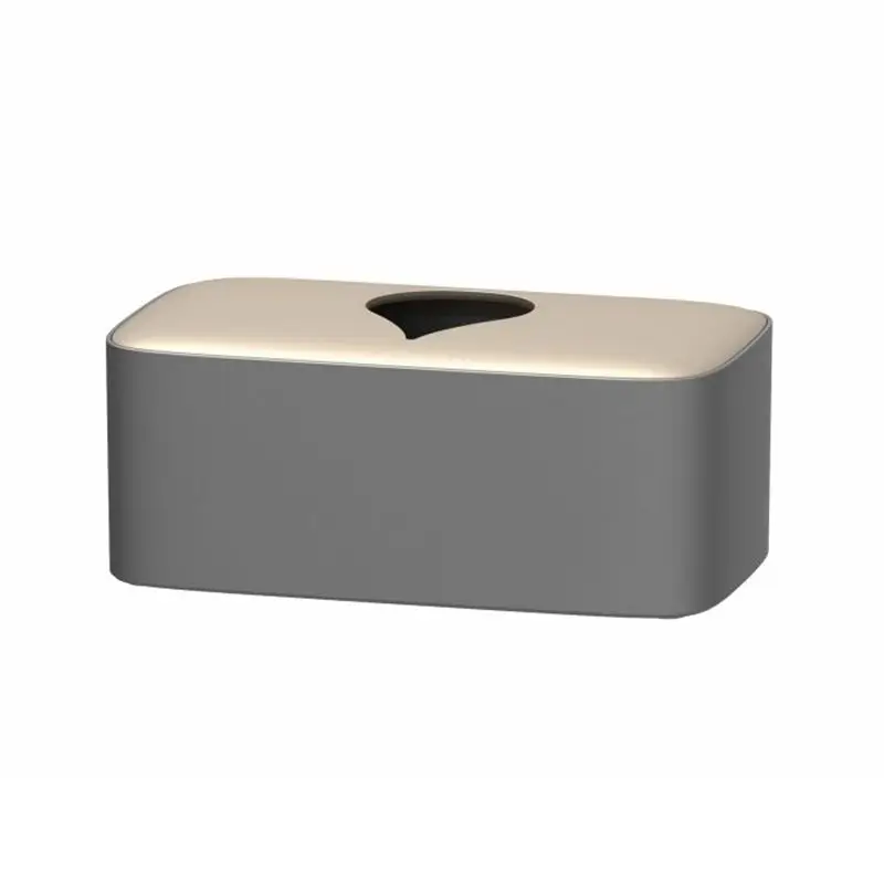 ABS plastic white black grey hotel paper plate and napkin dispenser