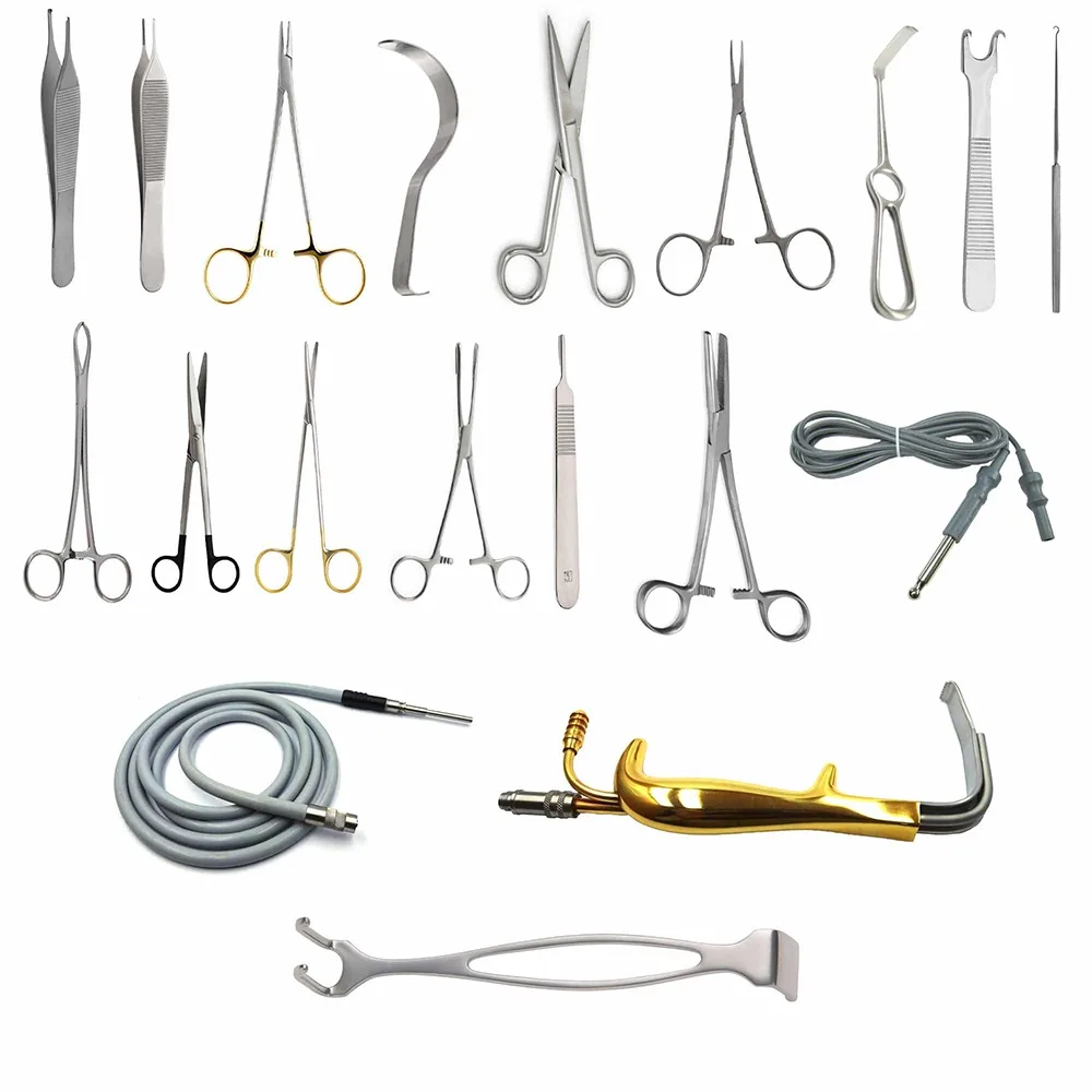 Top Of Our Production High Quality Breast Augmentation Set Of 38 Pcs , Plastic Surgery, Surgical Instruments Set A+