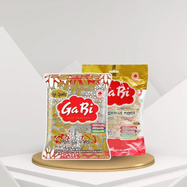 Оптовая продажа зерновой рисовый крекер со сладким вкусом Габи кондитерские изделия HaiHa