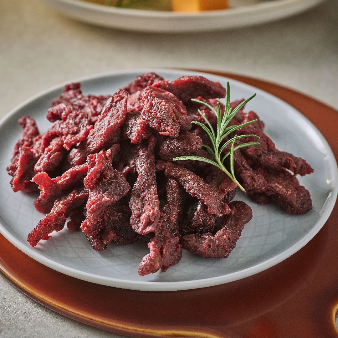 UNLIMEAT Non-gmo soy protein plant based Jerky Korean BBQ taste