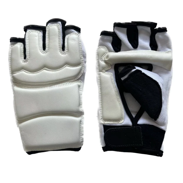 Professional 100% High Quality Martial Art Training Sports Hand guard Half Finger Taekwondo gloves By Maximize Wear
