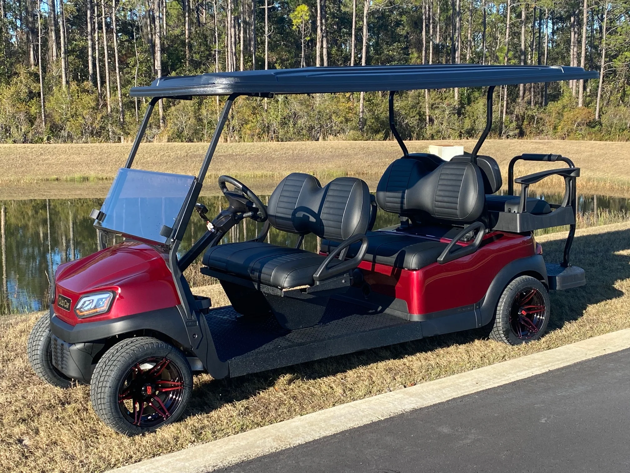 Buy 4+2 Seater Golf Cart Electric Golf Buggy