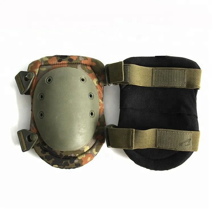 Camouflage Tactical Combat Knee Elbow Pad Shin Guard Airsoft Paintball Cycling Safety gear