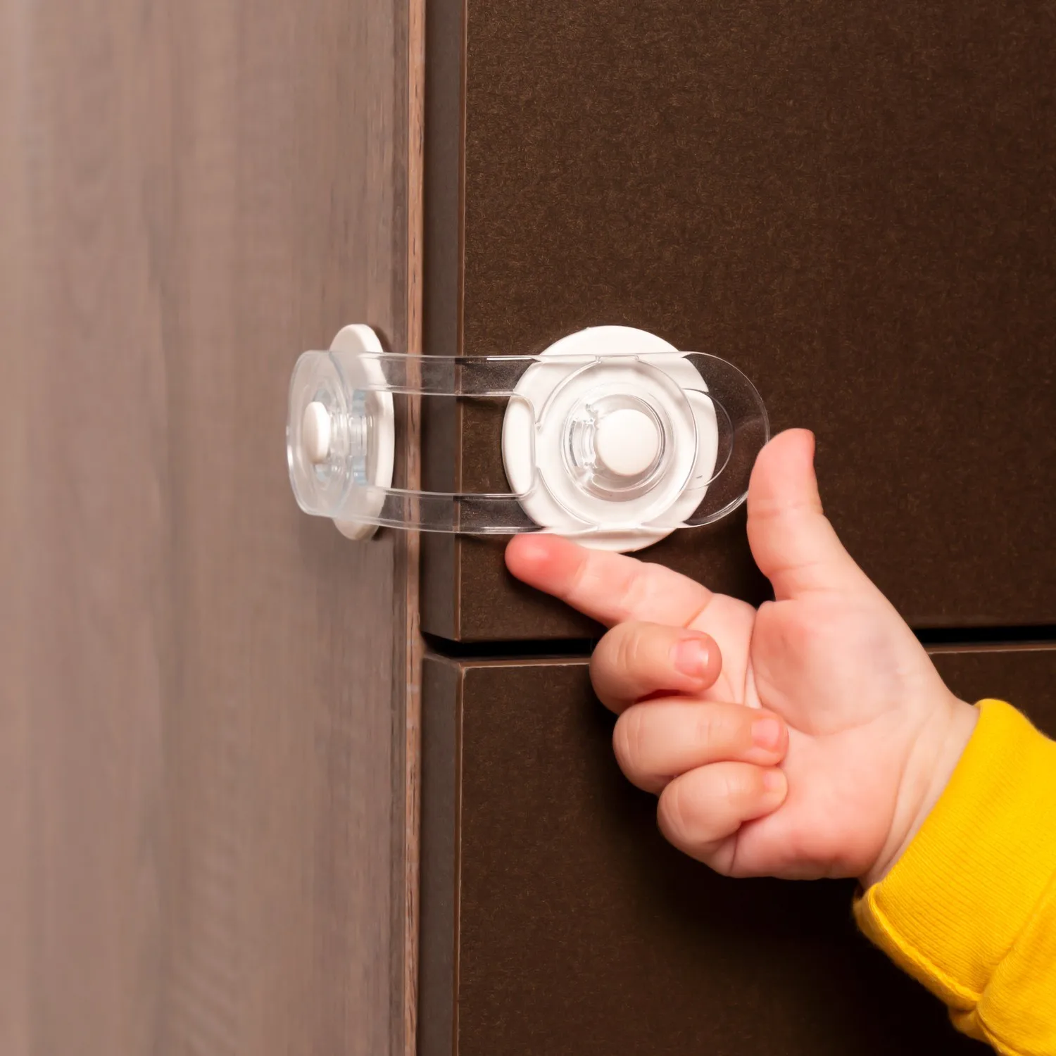 Child Safety Products Baby Protection Cabinet Lock Toxic Bulk Packaging Card Balance Plastic Feature Eco Material Origin Drawers