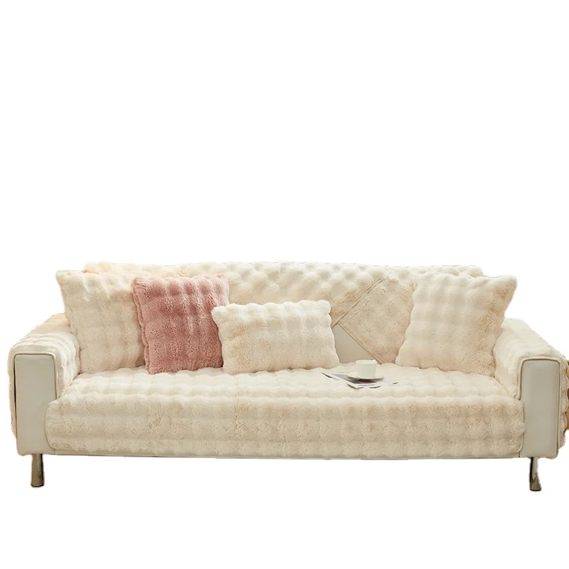 Роскошные чехлы для диванов и кресел мягкие моющиеся Чехлы мебели с эластичным дном гостиной или спальни