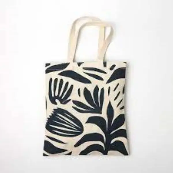 Ecological Cotton canvas Tote Bags With Custom Made Labels Print Shopping Bags For Organic Cotton Canvas Stylish Shopping Bags