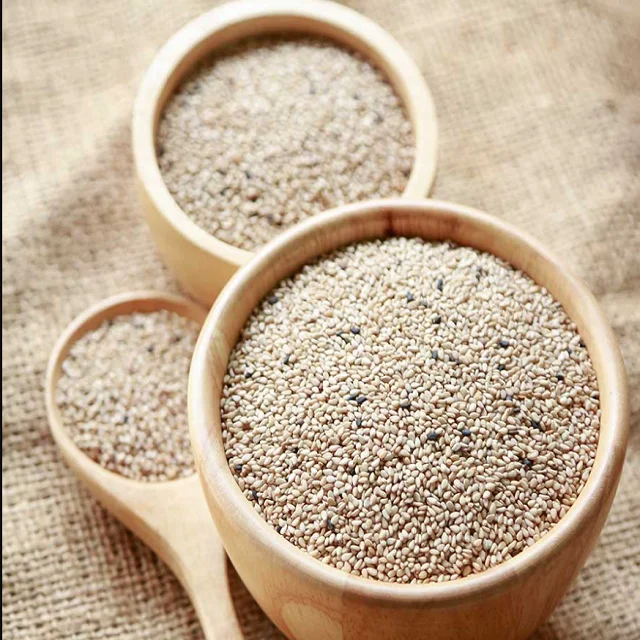 Wholesale top grade cooked sesame seeds ready to eat black sesame for baking Cheap price