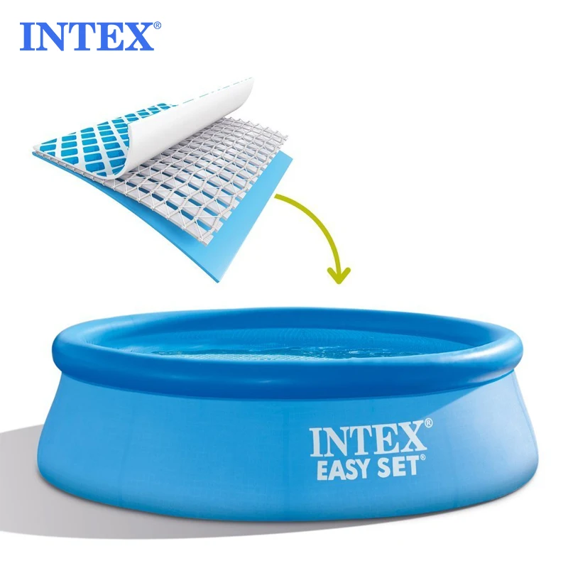 INTEX 28106 Round Easy Set Pool 8FT X24IN Inflatable Above Ground Pool for kids play Family Swimming Pool