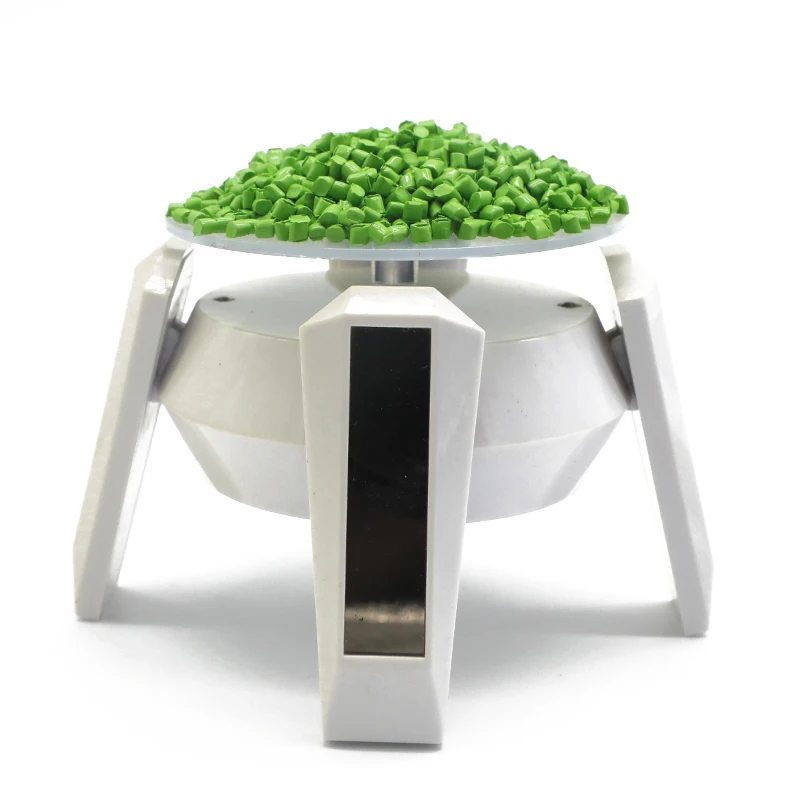 Caco3 hd filler masterbatch color masterbatch for injection blow molding green color