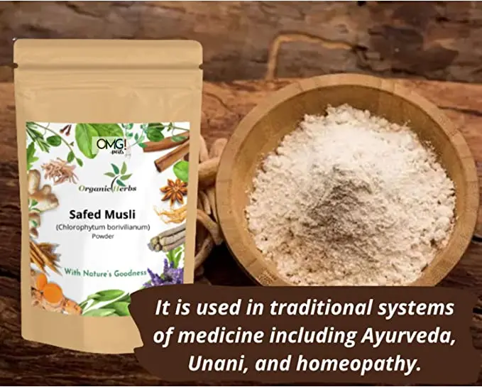 BEST WHOLESALE PRICE SAFED MUSALI AYURVEDIC ROOTS POWDER