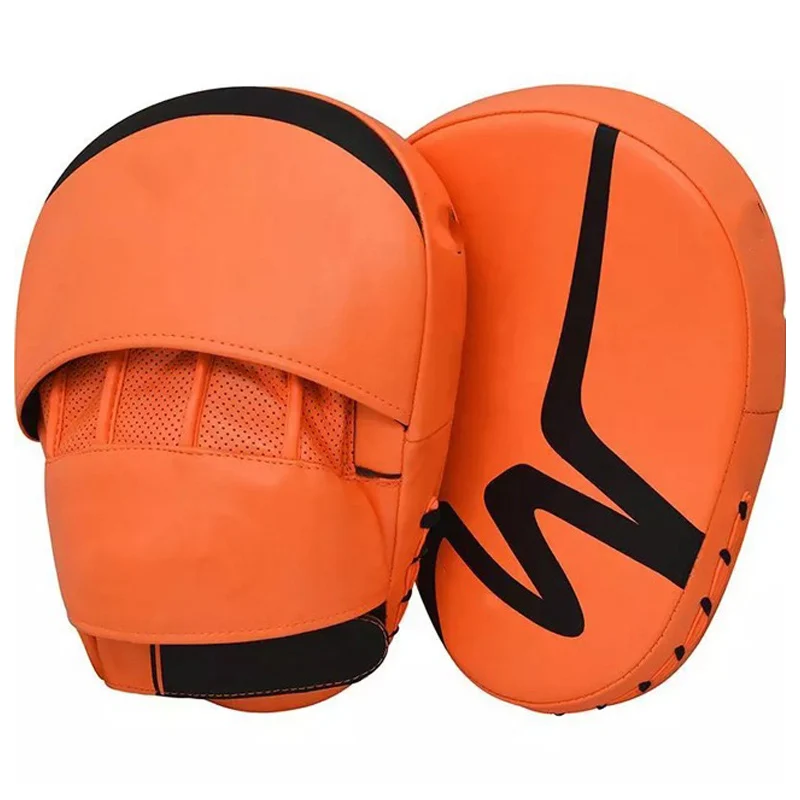 2024 Unisex Professional Focus Pads High Quality Leather Material Custom Logo Printed Boxing Training New Design Men Women