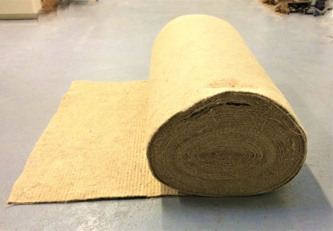 Standard Quality Needle Punched Jute Fibers for Thermal Insulation Packaging Available at Wholesale Prices