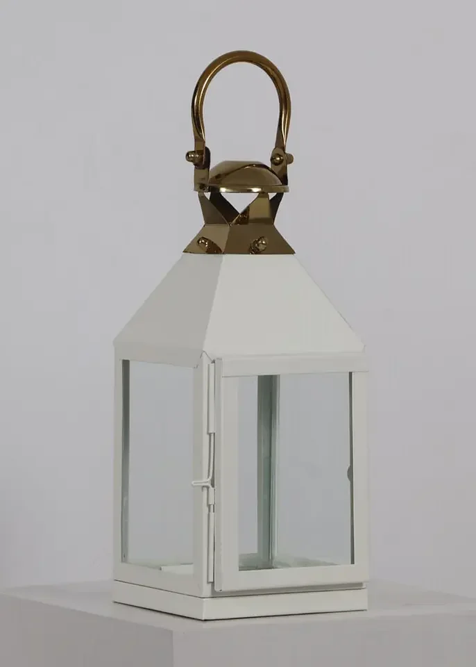 Wood Antique Lantern Best Seller Distressed Wooden Color Rectangle Outdoor and Indoor Handmade Wedding OEM Customized Lanterns