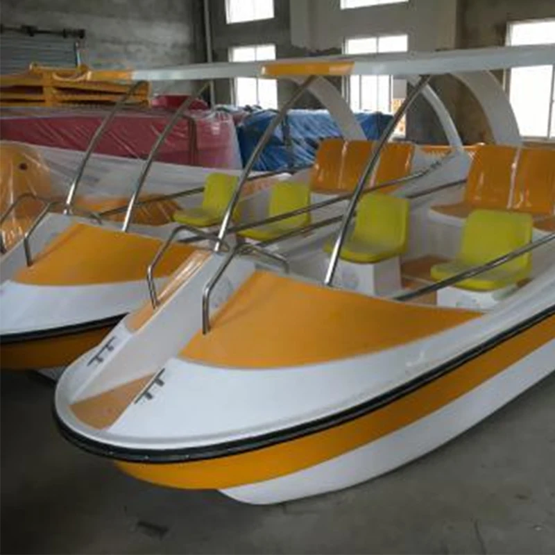 Профессиональный производитель стекловолокна 5 человек электрическая лодка jet водный велосипед