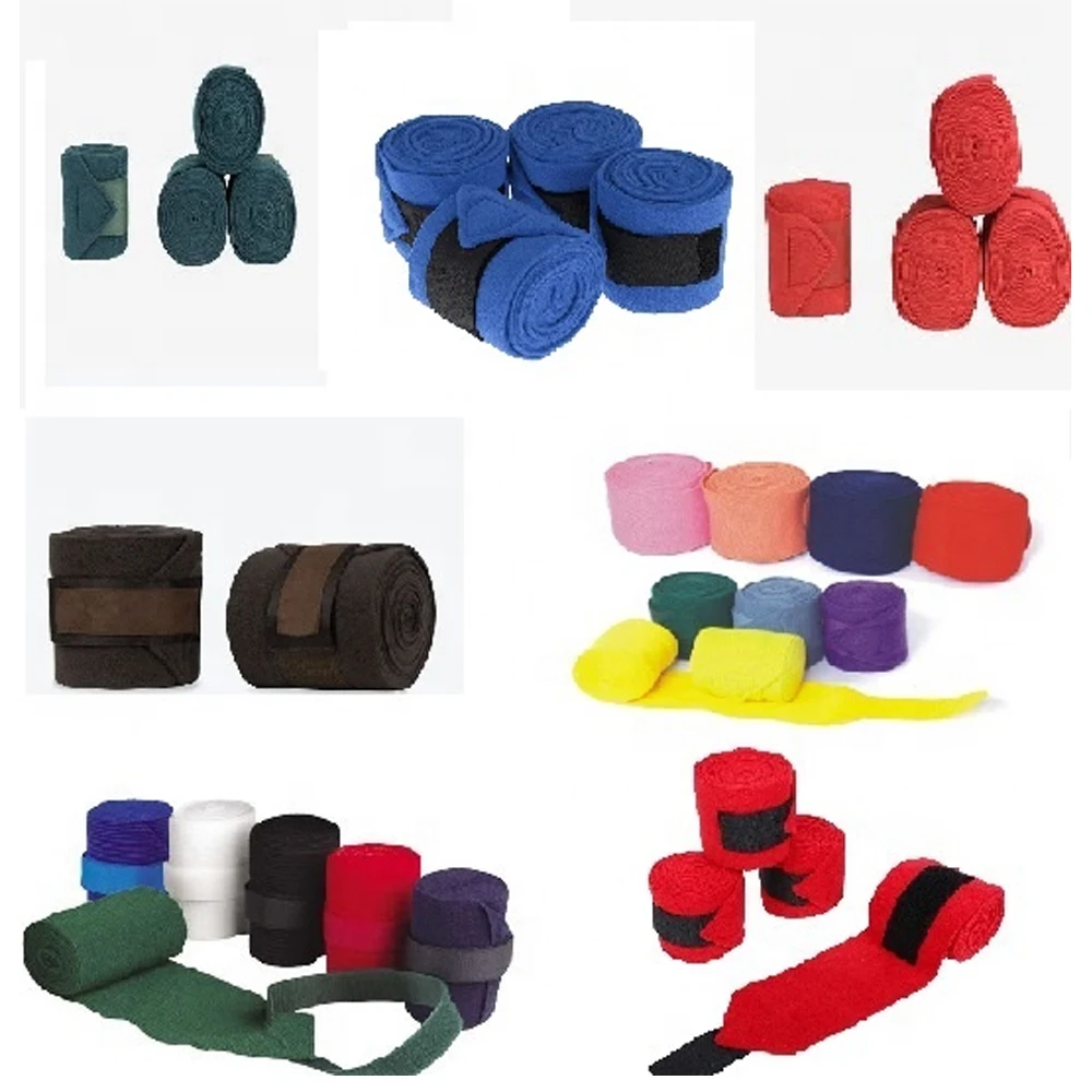 Horse Care Product Equestrian Care Soft Dressage Bandages Horse Soft Leg Wrap