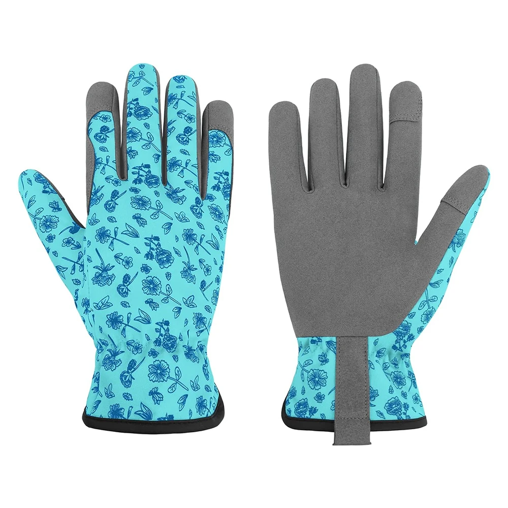 Хит продаж, садоводческие перчатки для мужчин, мальчиков и девочек, рабочие садоводческие перчатки, серые кожаные садоводческие перчатки с индивидуальным логотипом