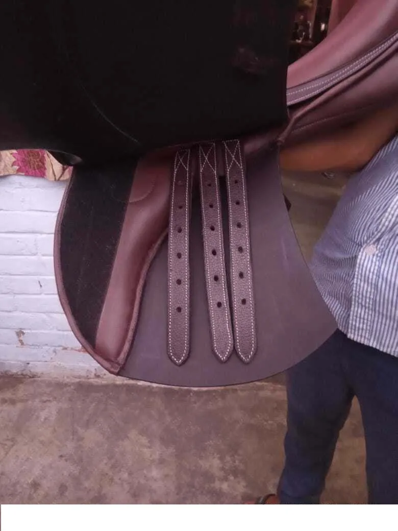 Wholesale Equine DD Hide Leather English Endurance Saddle For Horse Riding Or Jumping Genuine Low Price OEM Manufacturer