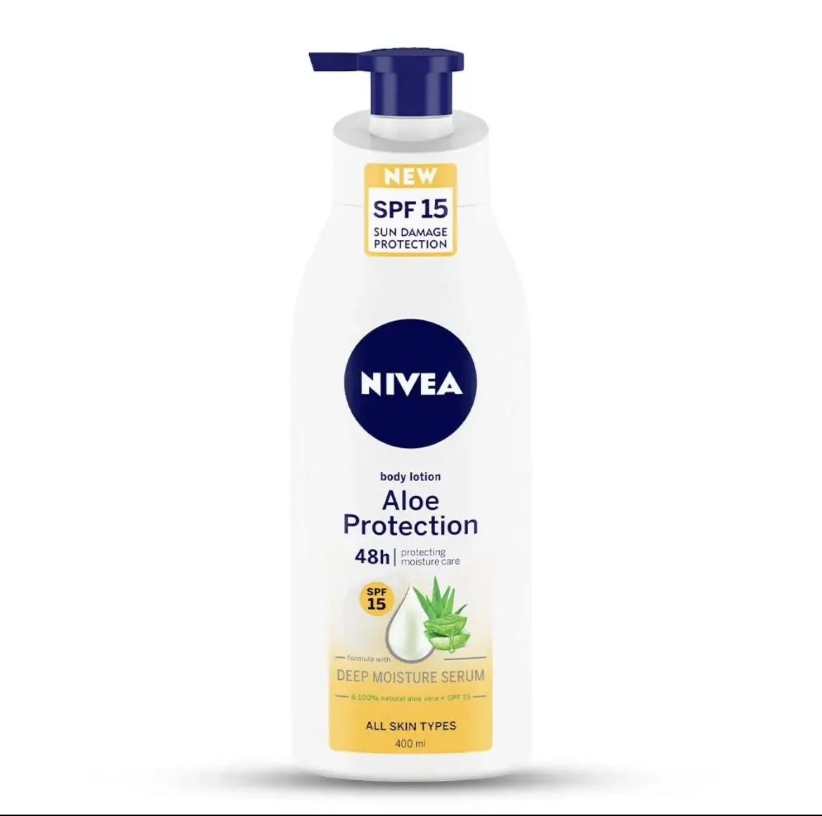 Nivea Aloe Protection Spf 15, Summer Body Lotions For Men And Women For All Skin At Very Good Price