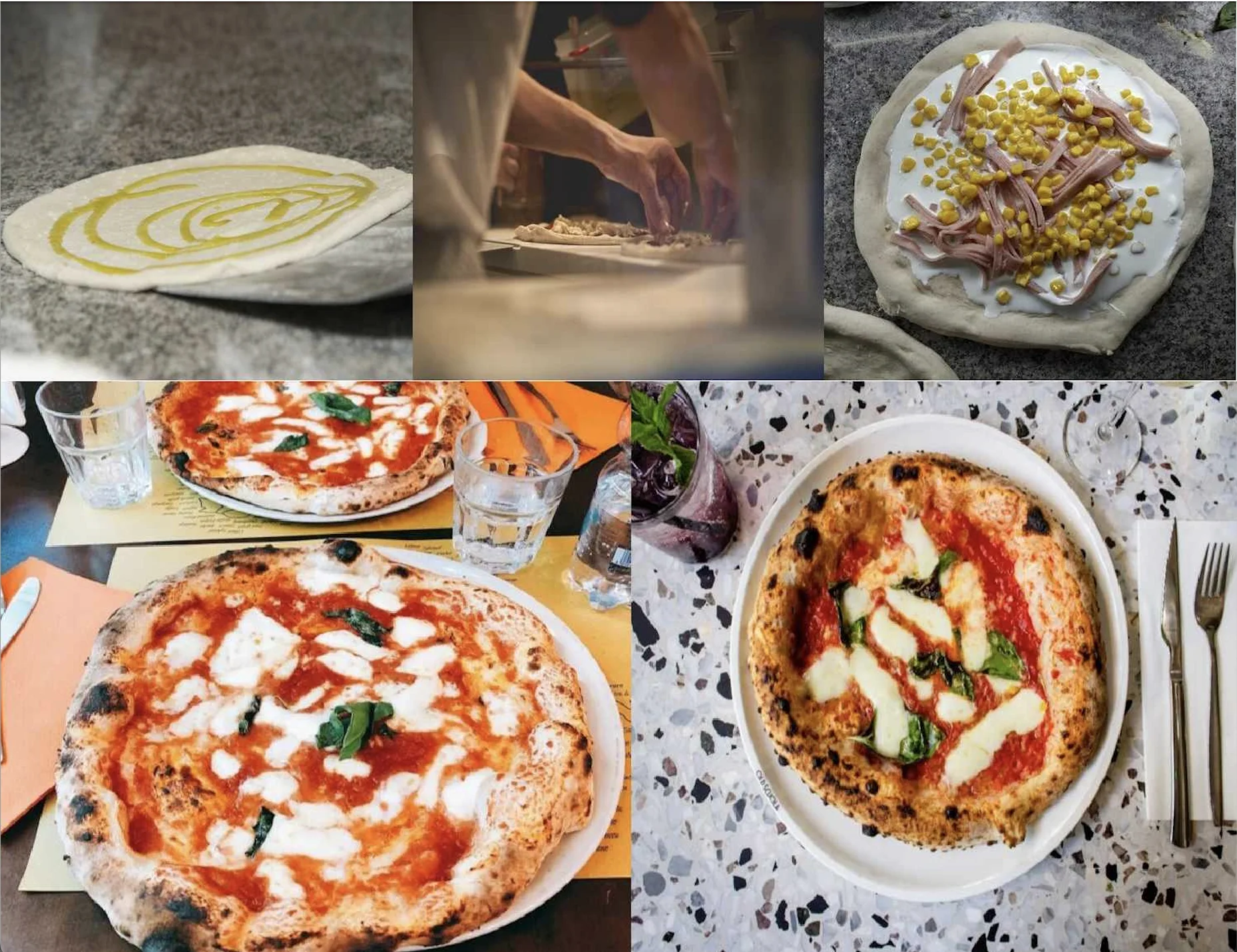 Top quality Italian pizza with Porcini Mushrooms and Potatoes for catering and foreign buyers