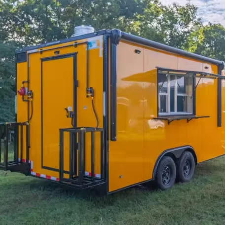 8.5x18 Equipped Food Trailer