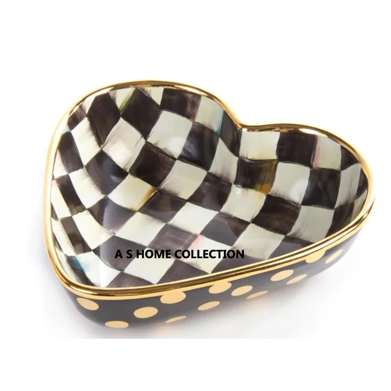 luxury black glossy color golden leaf stand decorative metal fruit serving bowl