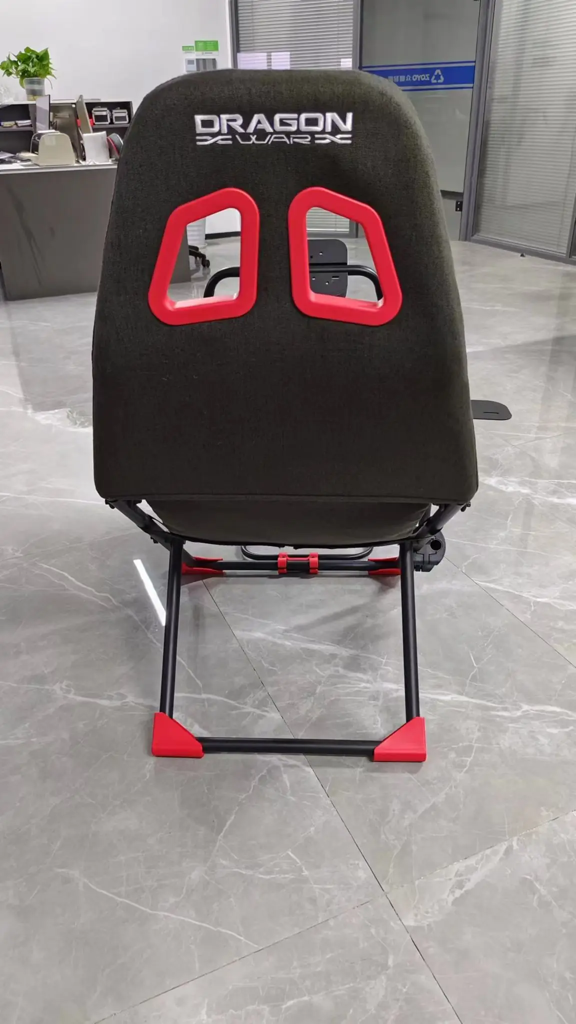 Dragon War Comfortable light weighted east to store adjustment Racing Formula driving seat foldable simulator cockpit  seat