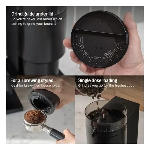 BIGSALE Coffee Grinder - All Purpose Electric - Espresso Grinder Press, & Cold Brew