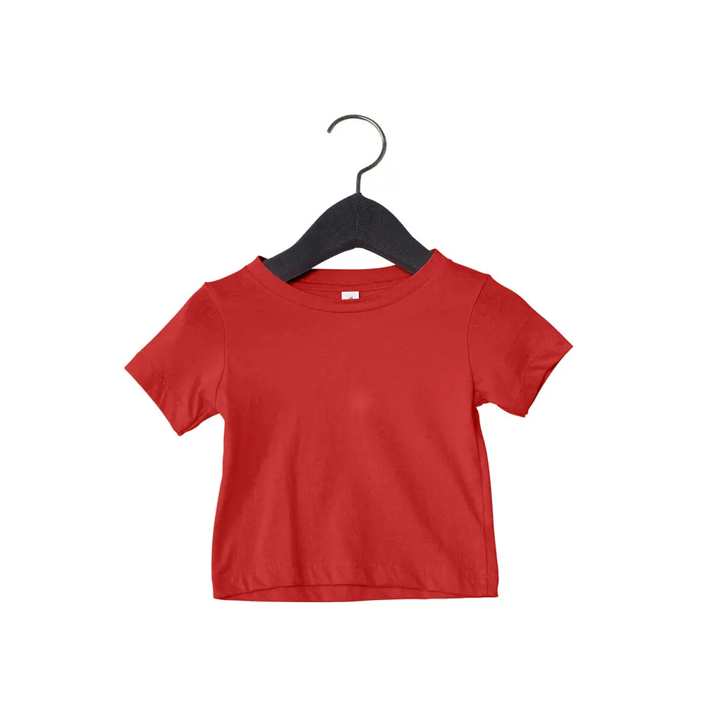 Wholesale Baby Jersey Short Sleeve Tee  Organic Cotton Jersey tee shirt breathable unisex baby blank  summer infant t-shirts