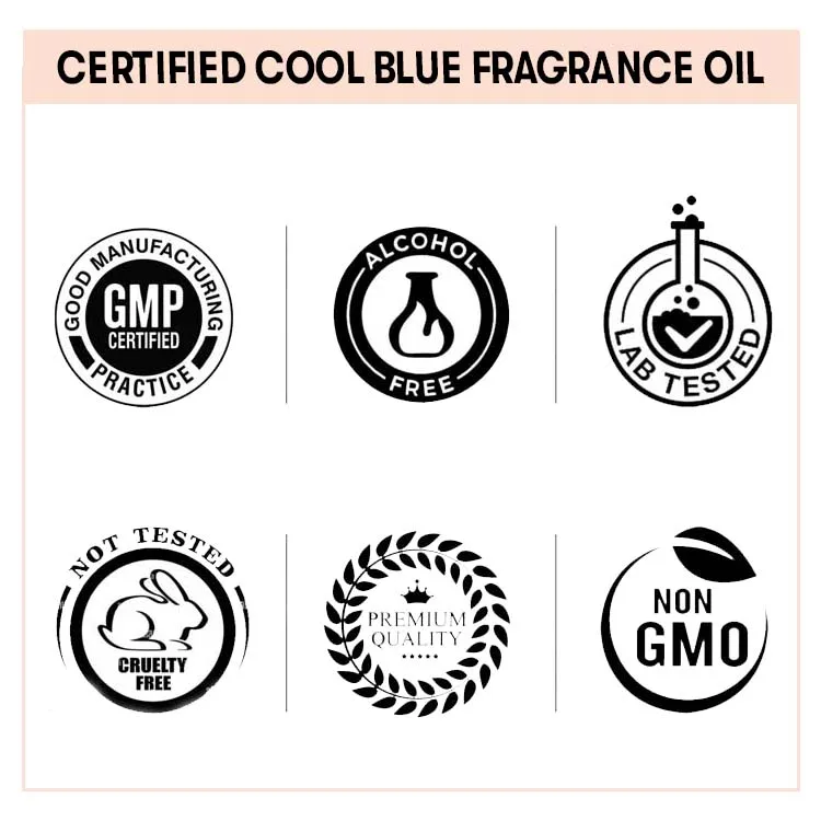 Long-Lasting And Pure Cool Blue Fragrance Oil | Buy Refreshing Cool Blue Fragrance Oil Online At Best Bulk Price
