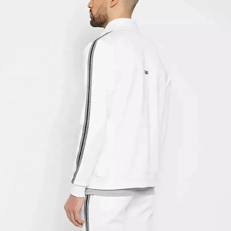 Wholesale Polyester Jacket And Fitness Pants 2 Piece Set Smooth Suede Track Suits Men Sport Tracksuits For Men Soccer