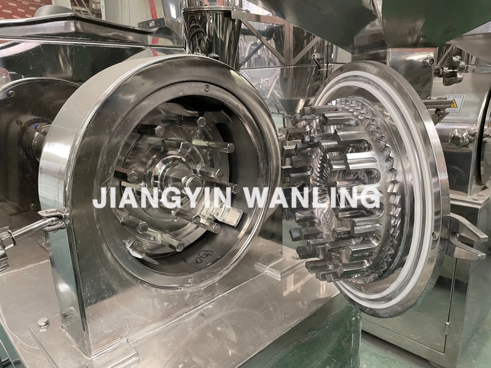 WLF automatic sea salt talc medicine chemical powder making grinding crushing grinder mill machine