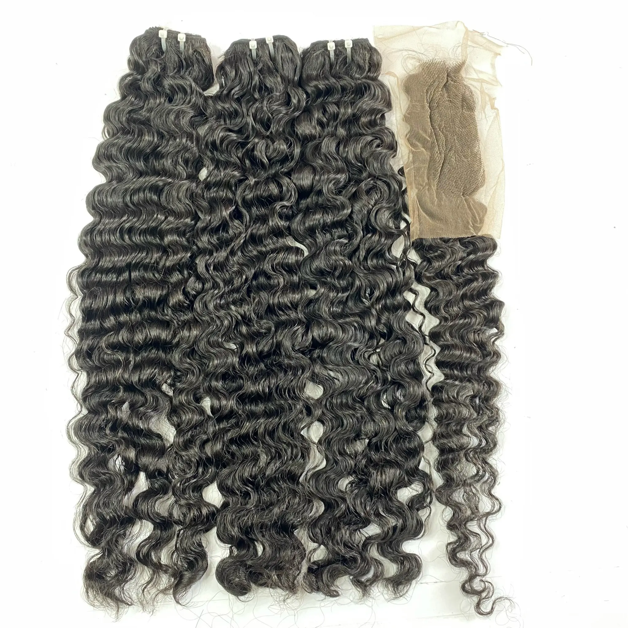 Burmese Curly texture detailed photo Vietnam hair single donor raw cuticle aligned refund policy