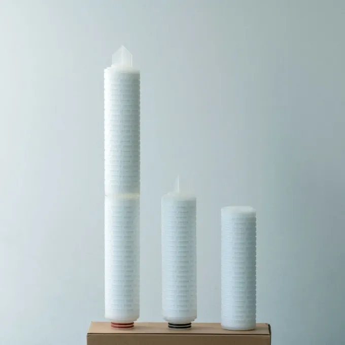 0.22 Micron PTFE/PVDF Pleated Filter Cartridge for Biopharmacetucal Water Filter
