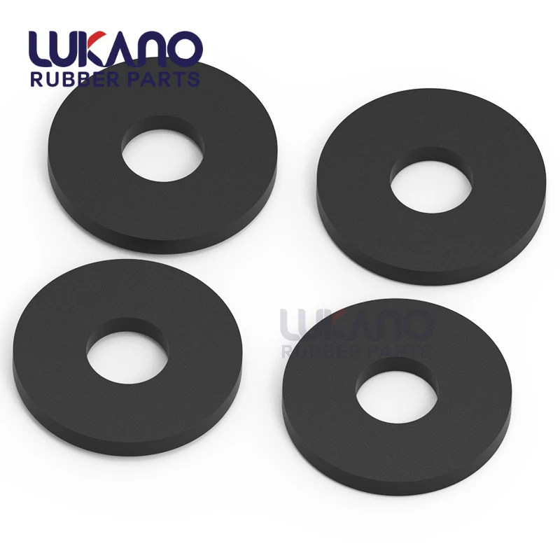 Custom rubber gasket silicone EPDM Neoprene rubber die cut parts