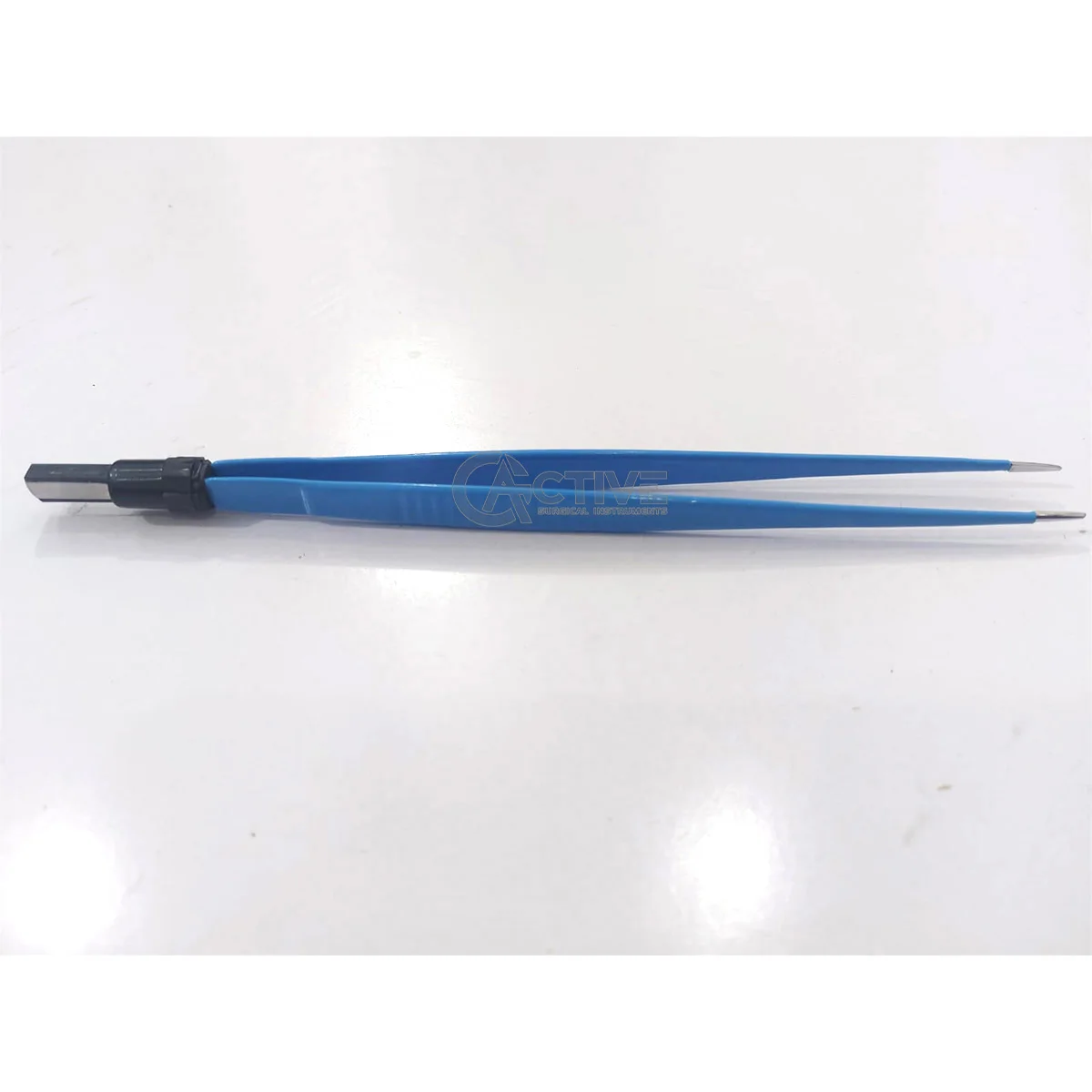 Wholesale European Bipolar Forceps Straight 22cm Reusable 1mm Tip Electrosurgical Surgical Instruments CE Approved