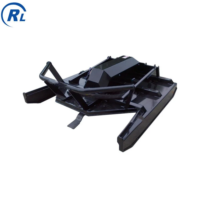 OEM and Custom heavy duty industrial grade high flow skid steer brush mover,  brush cutter for forest machinery