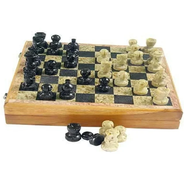 Мастер ручной работы набор мраморных шахмат